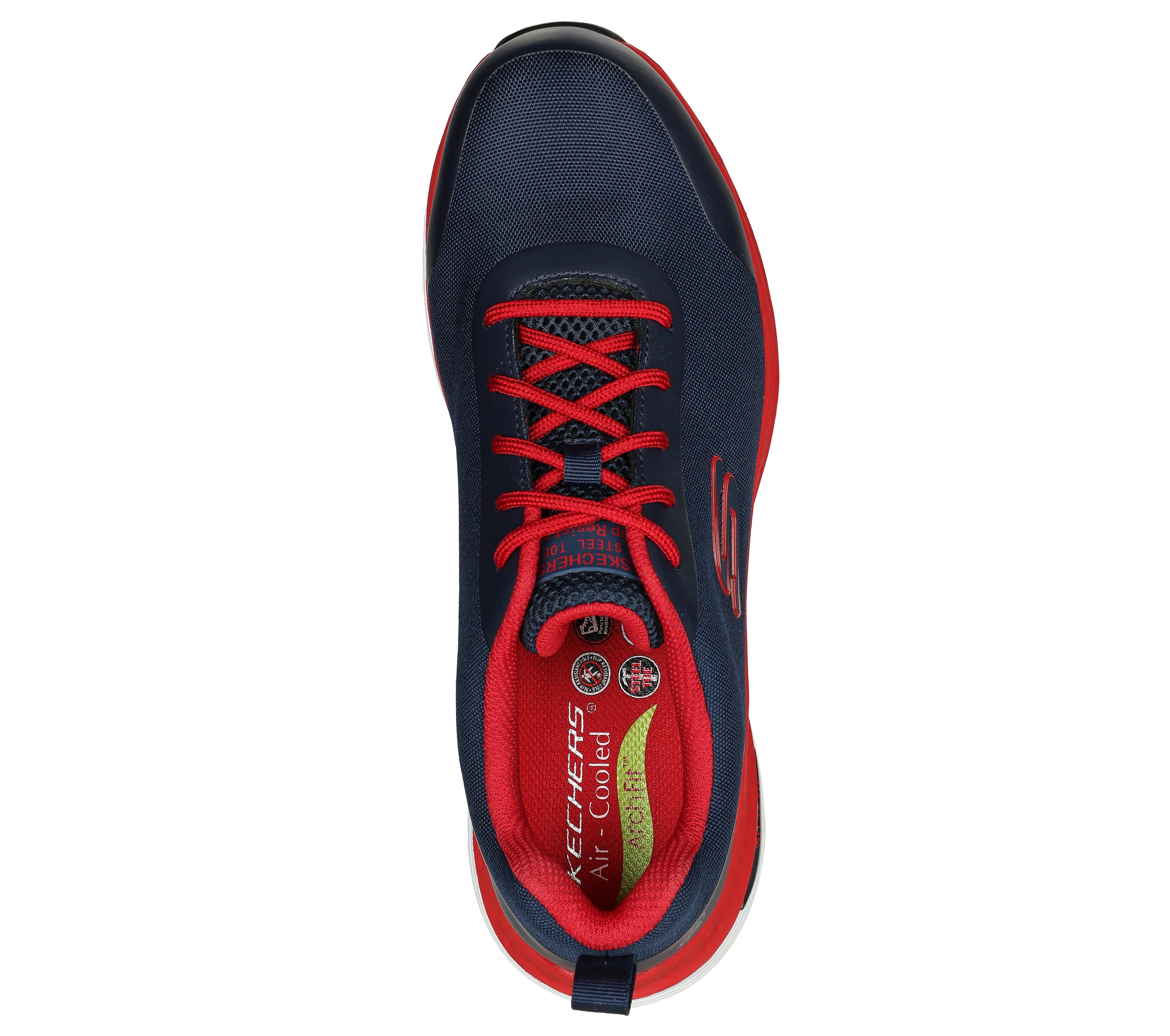 Skechers Arbeitsschuhe Herren S3 SRC ESD - Arch Fit Sr Ringstap Sneaker Sicherheitsschuh Herausnehmbare Innensohle - Fußgewölbeunterstützung, EN ISO 20345-2011 – Bild 4 von 5