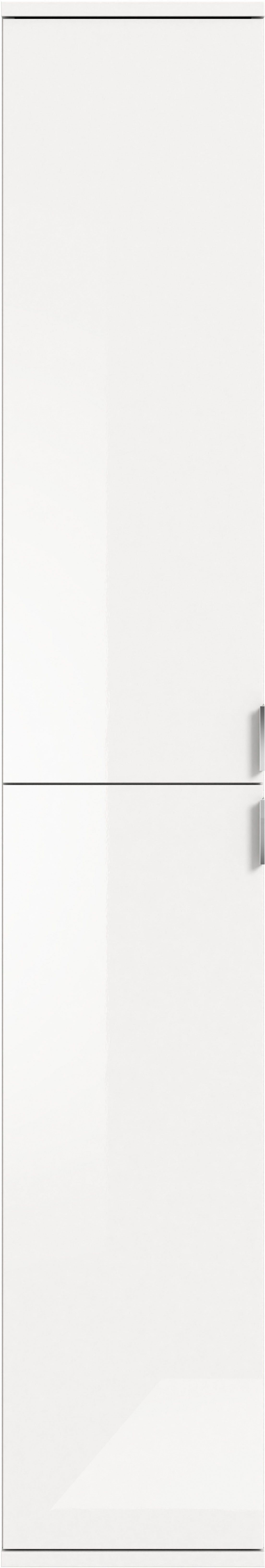 Home affaire Garderobenschrank TRONDHEIM, Höhe 193 cm, 2 Türen, 6 Fächer, 4 Einlegeböden (Türanschlag wechselbar, in verschiedenen Farben erhältlich) Schrank, Hochschramk, Mehrzweckschrank, Universalschrank, Flur, Diele