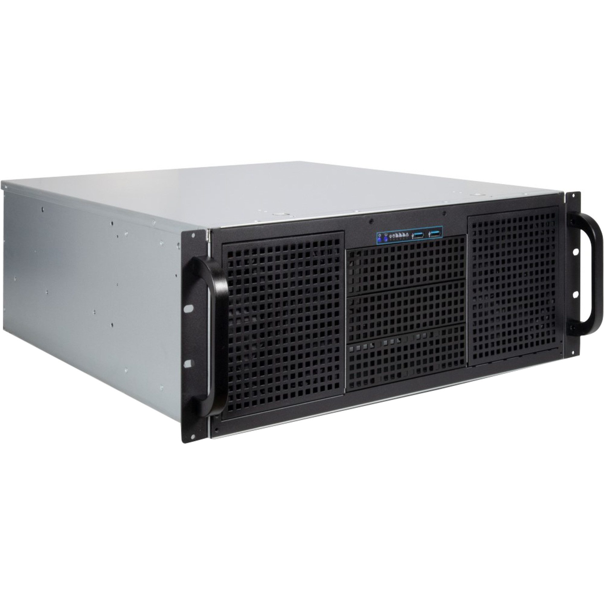 PC-Gehäuse Inter-Tech 4U-40248, Server-Gehäuse, (4