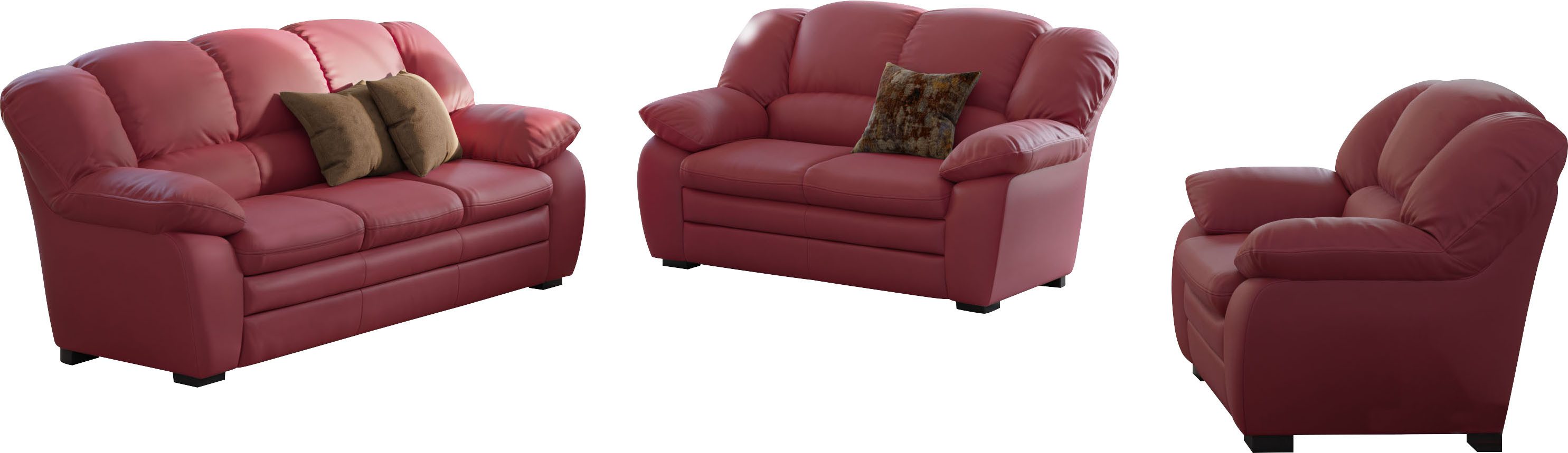 COTTA Polstergarnitur Casino, Sofa Set, 3-2-1 Sitzer, Wohnzimmer Garnitur, günstig online kaufen