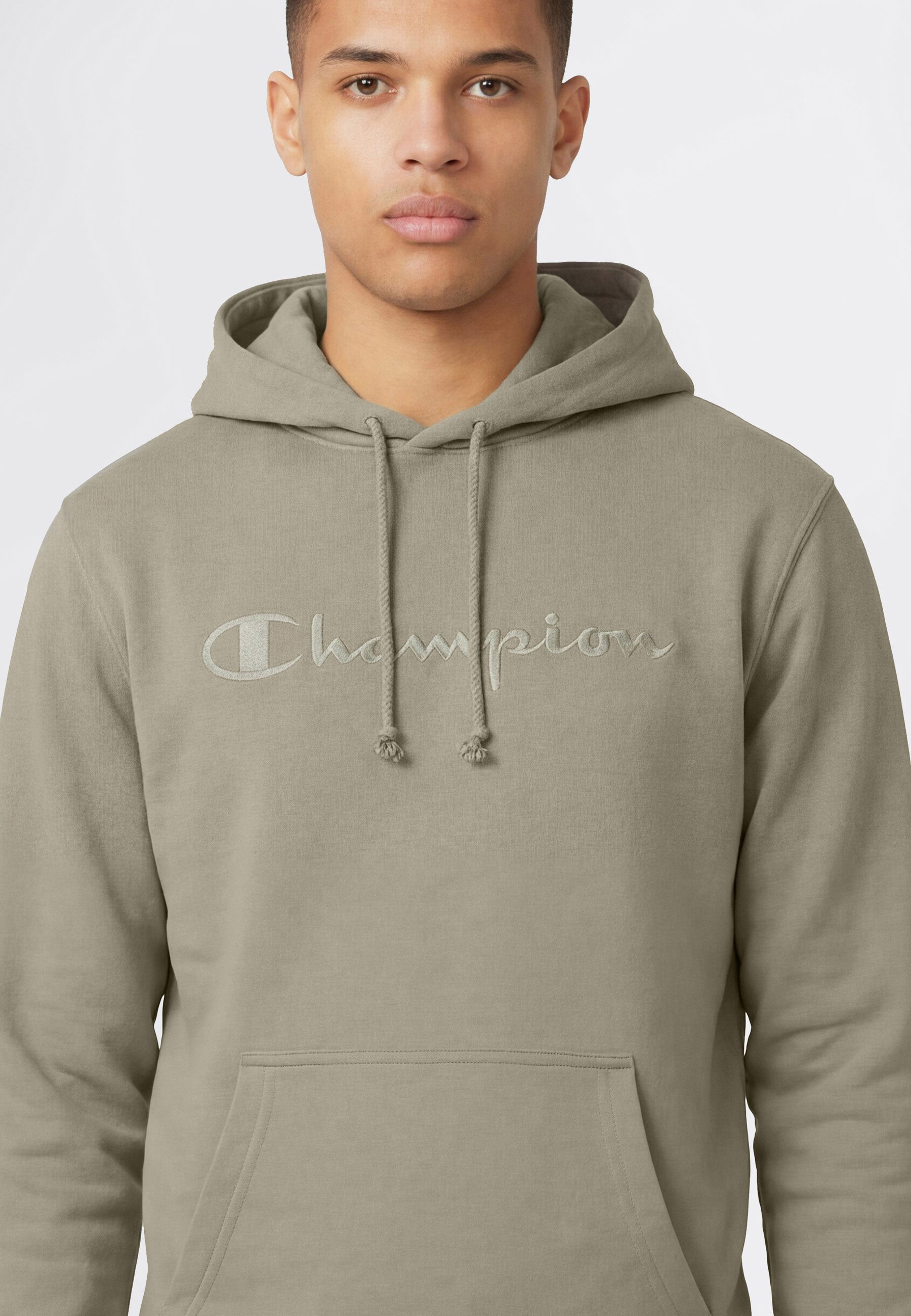 Champion Kapuzensweatshirt ICONS TONAL Terry Hoodie with Big Logo (1-tlg) f günstig online kaufen