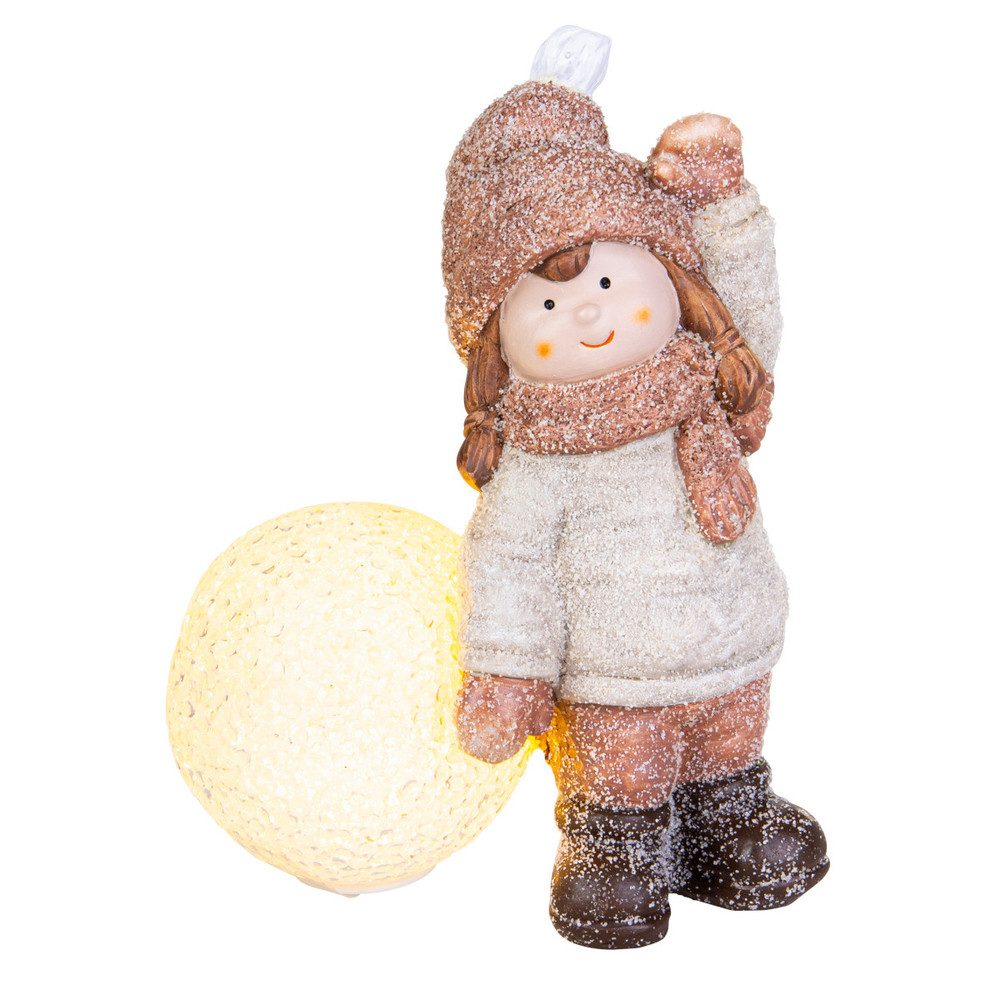 MICA Windlicht Windlicht - Häuser - ca. 9 x 10 cm