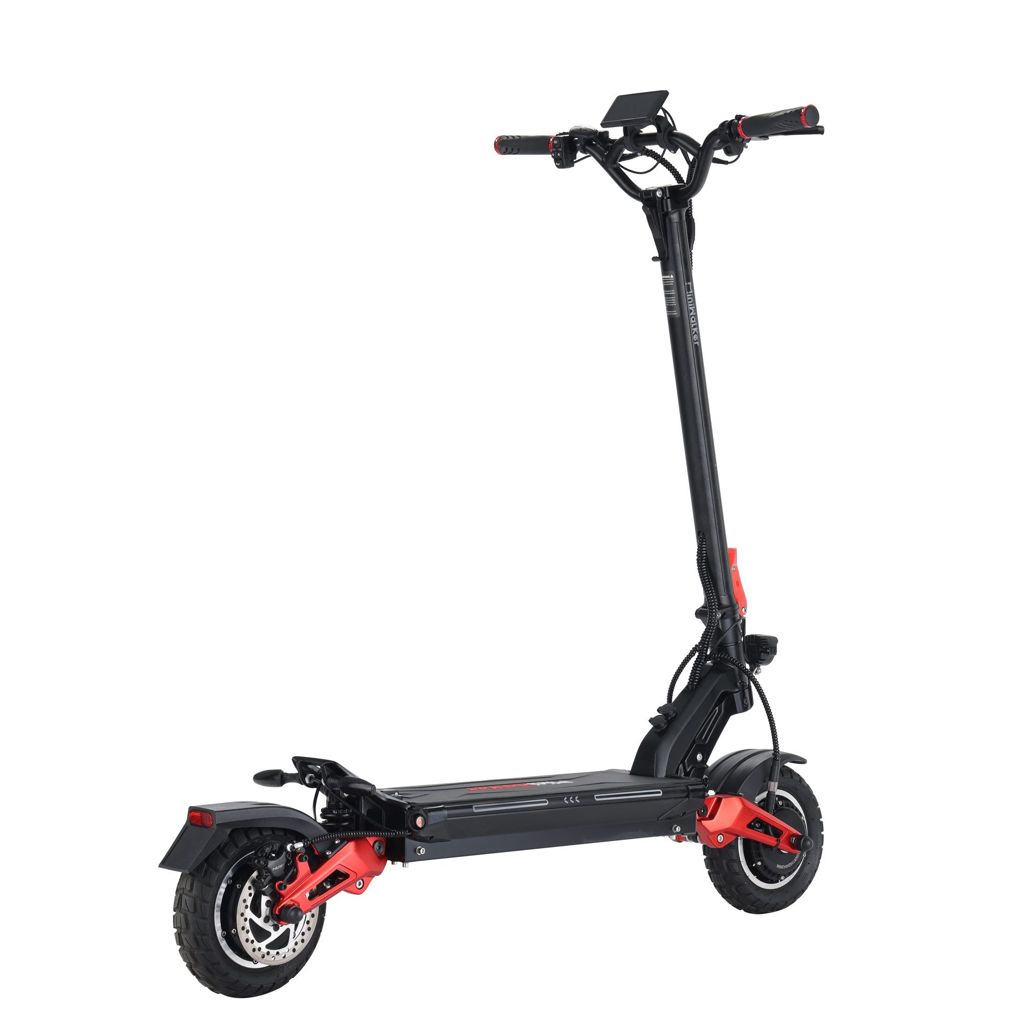 Miniwalker E-Scooter Tiger 10 Pro+ Elektroroller 2400W Dual Motor 70 km/h 24Ah 60V Offroad, 600 W, 70 km/h, bis zu 70 km Reichweite, ohne Straßenzulassung