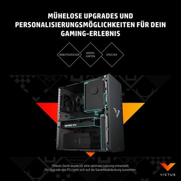 HP Victus TG02-1213ng Gaming-PC (Intel Core i5 13400F, GeForce RTX 3050, 16 GB RAM, 512 GB SSD, Luftkühlung)