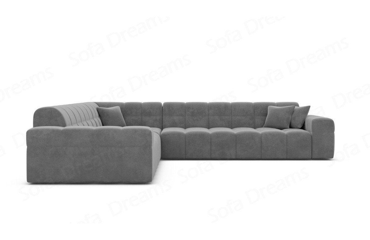 Sofa Dreams Ecksofa Polsterstoff Ecksofa Samt günstig online kaufen