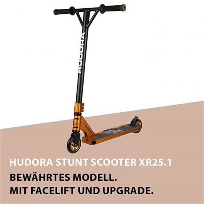 Hudora Scooter 14064 Stunt Scooter 14064 XR-25.1 gold JZ7197