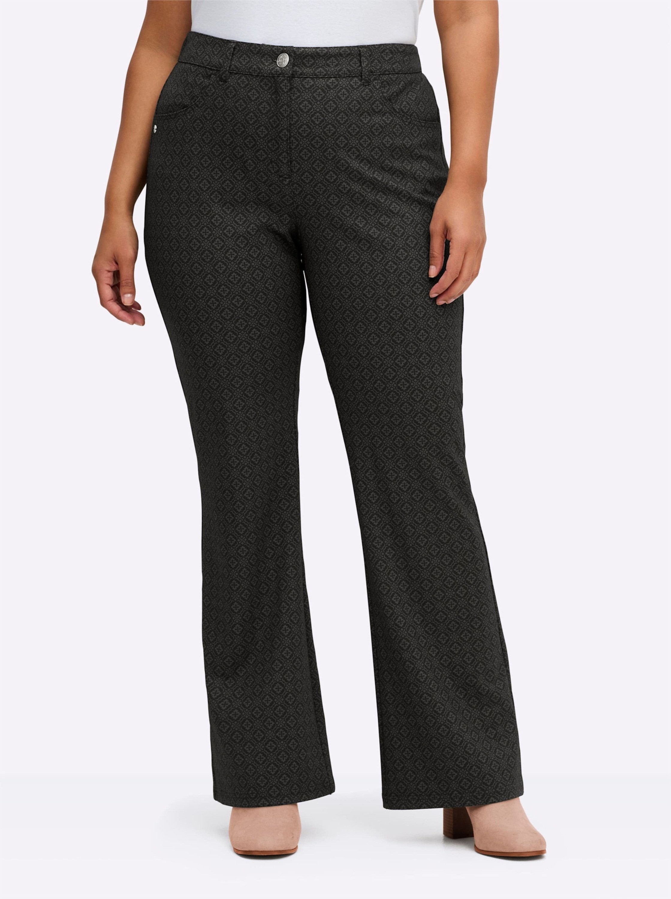 Jerseyhose Bootcut-Hose
