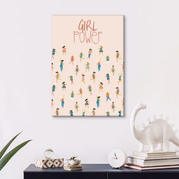 Posterlounge Leinwandbild Editors Choice, Girl Power, Jugendzimmer Illustration