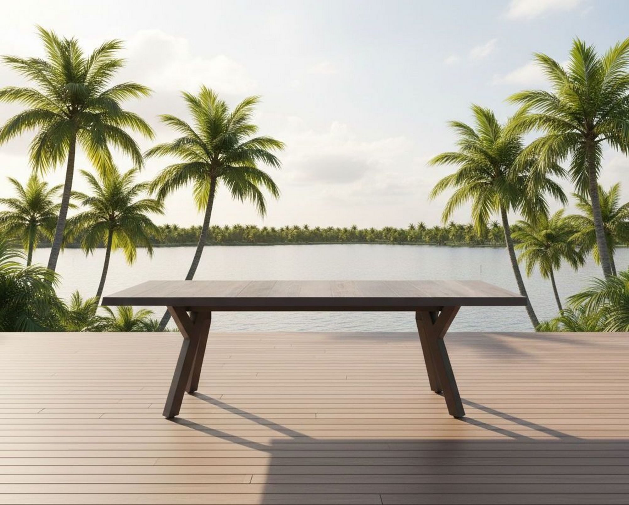 Lesli Living Gartentisch Lesli Living Diningtisch Castilla Pardo Exclusive 243x103cm
