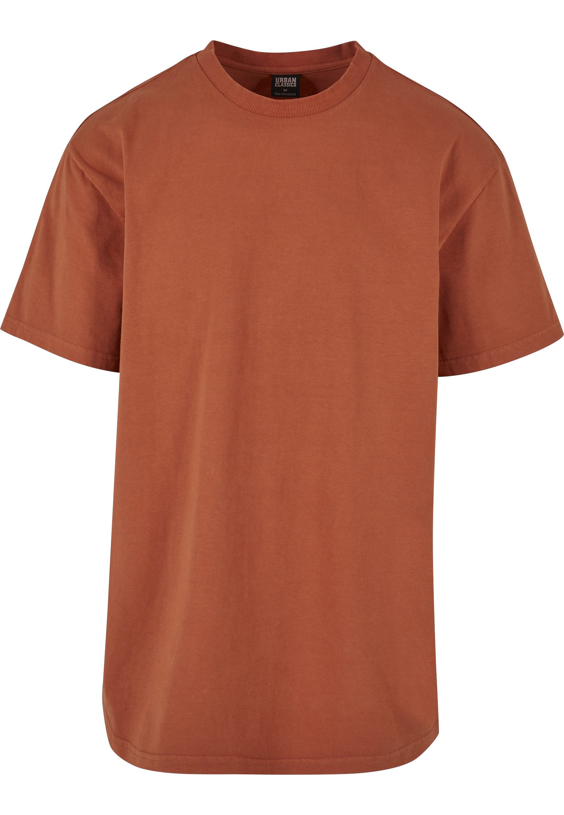 URBAN CLASSICS Kurzarmshirt Urban Classics Herren Heavy Oversized Garment Dye Tee (1-tlg)