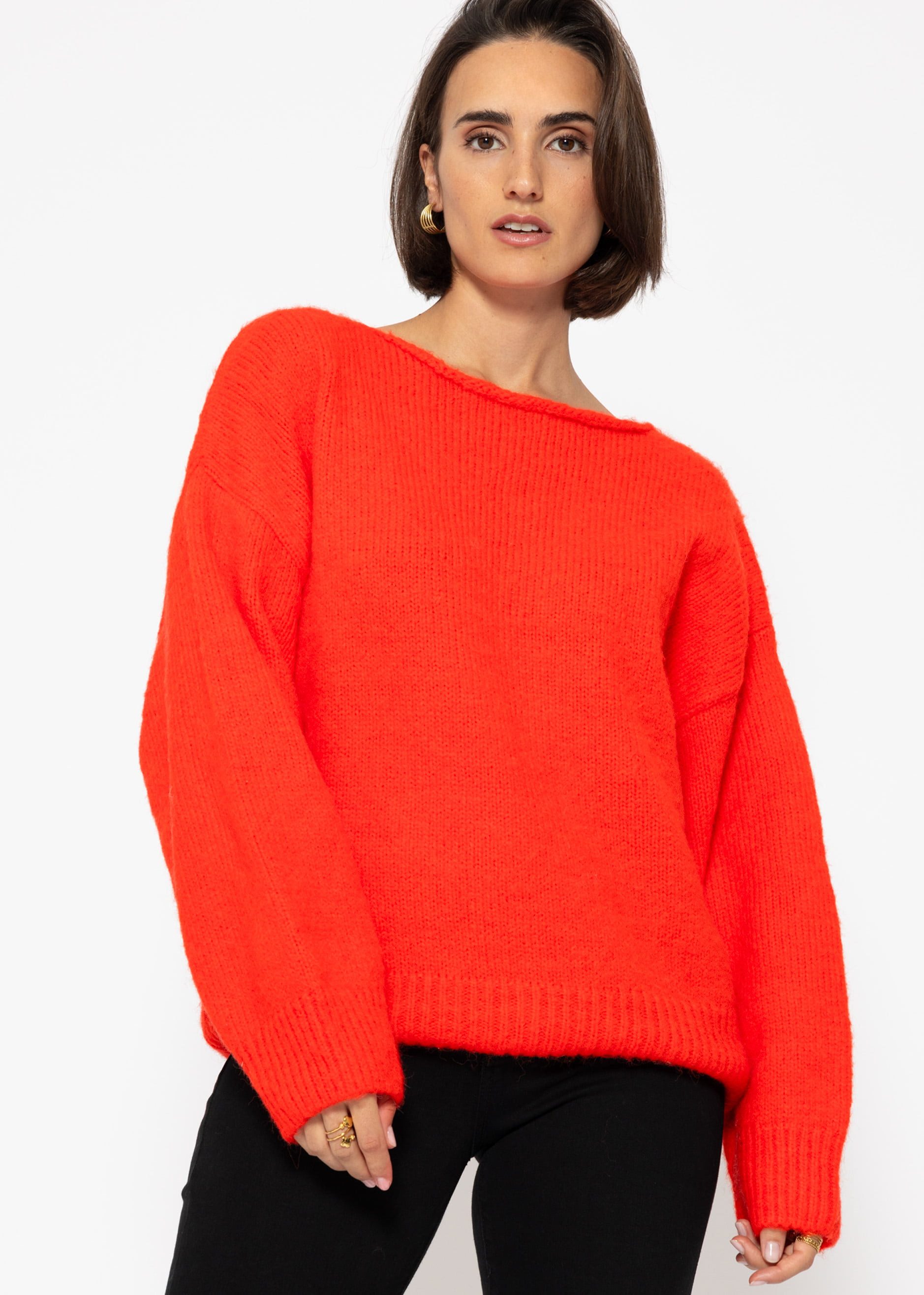 SASSYCLASSY Strickpullover Oversize Pullover Damen in günstig online kaufen