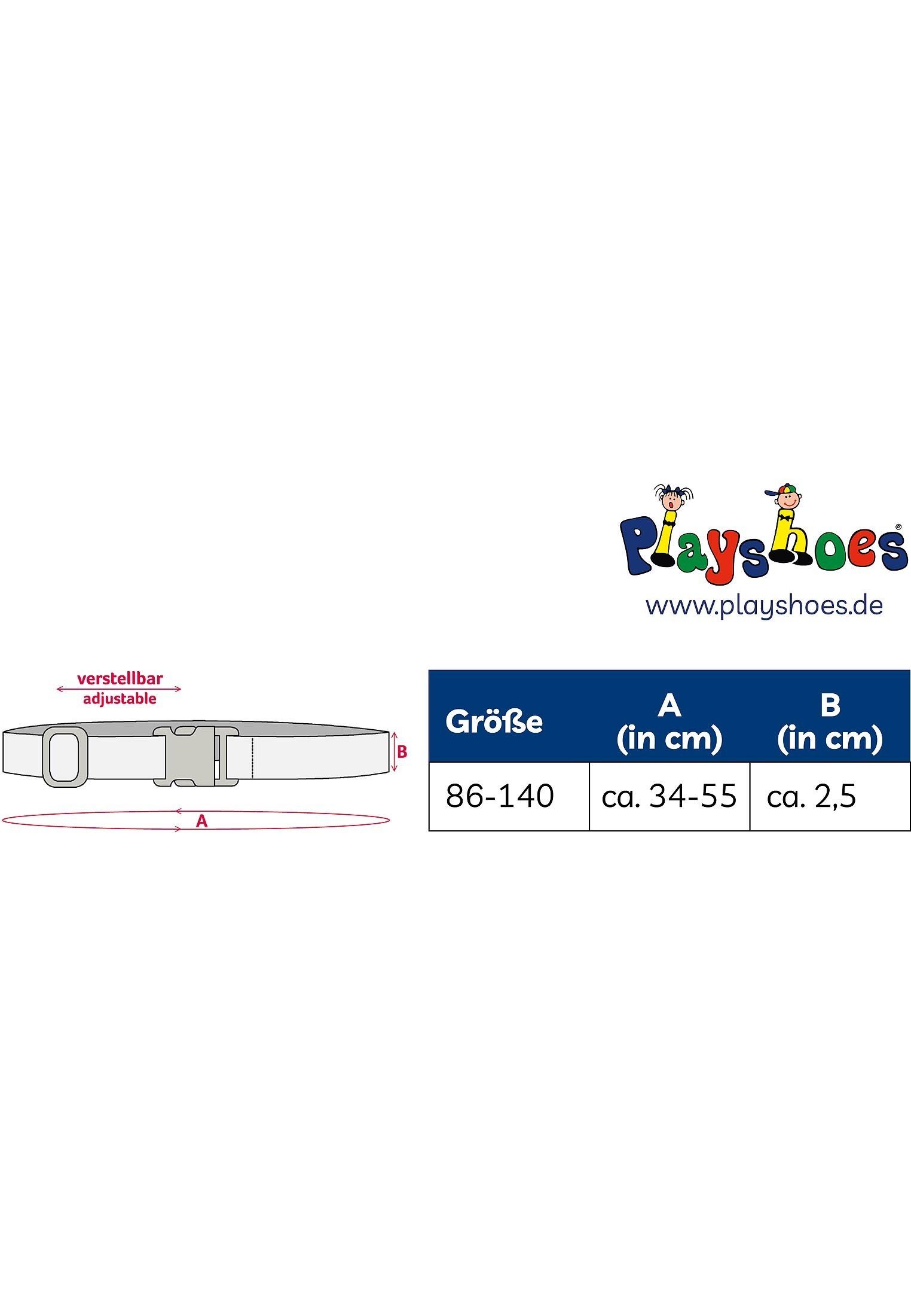 Playshoes Taillengürtel Elastik-Gürtel Ringel