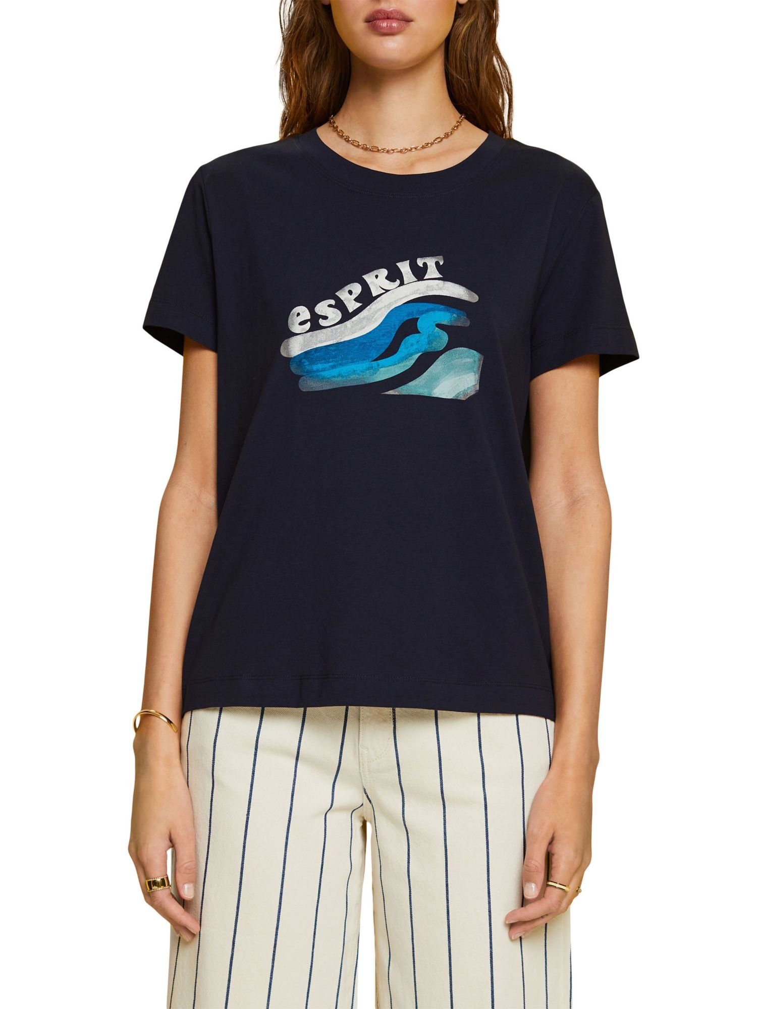 NAVY Esprit T-Shirt (1-tlg) T-Shirts