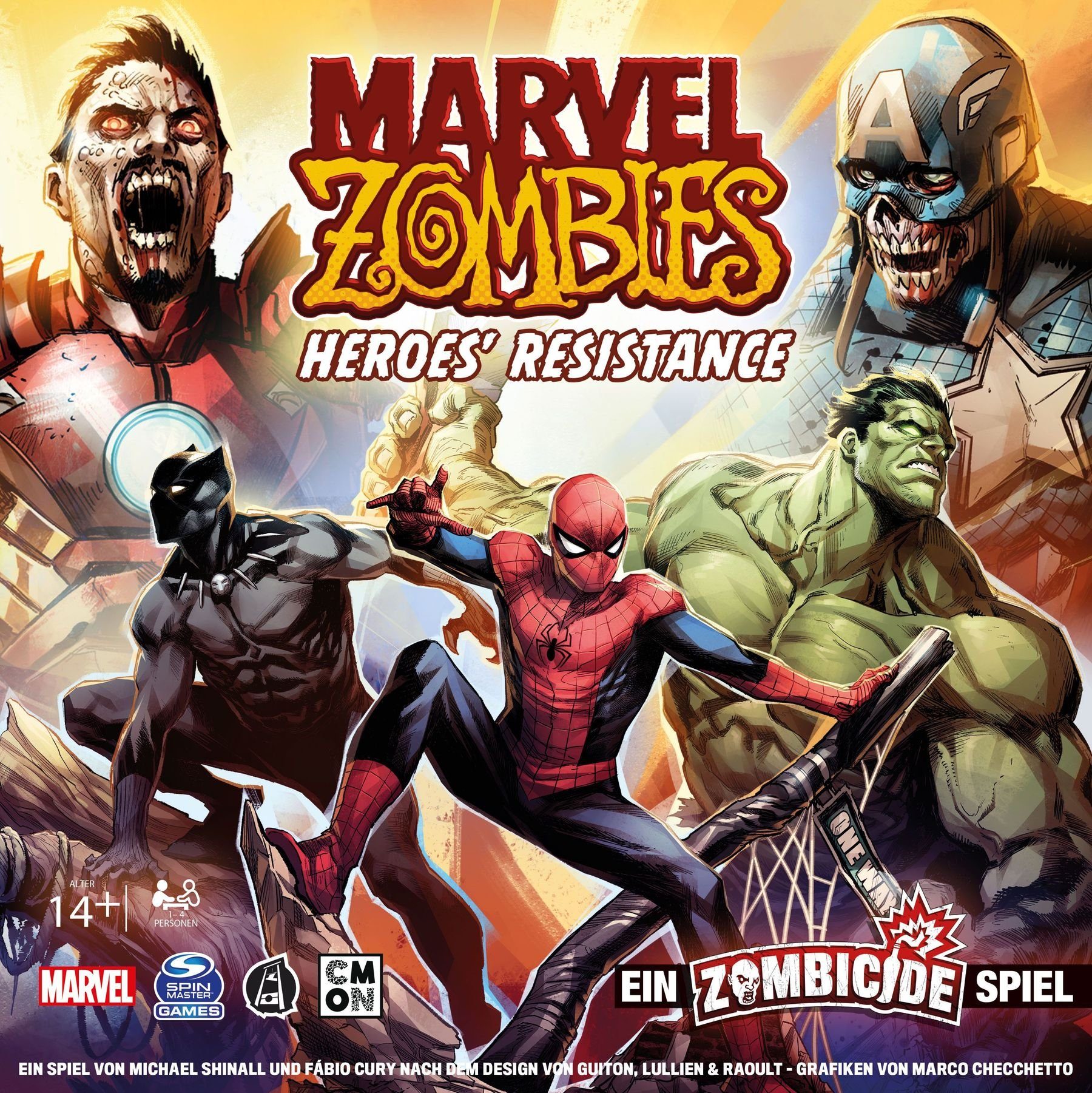 CoolMiniOrNot Spiel, CMON - Marvel Zombies: Heroes‘ Resistance - Ein Zombicide-Spiel CMON - Marvel Zombies: Heroes‘ Resistance - Ein Zombicide-Spiel | Spiele