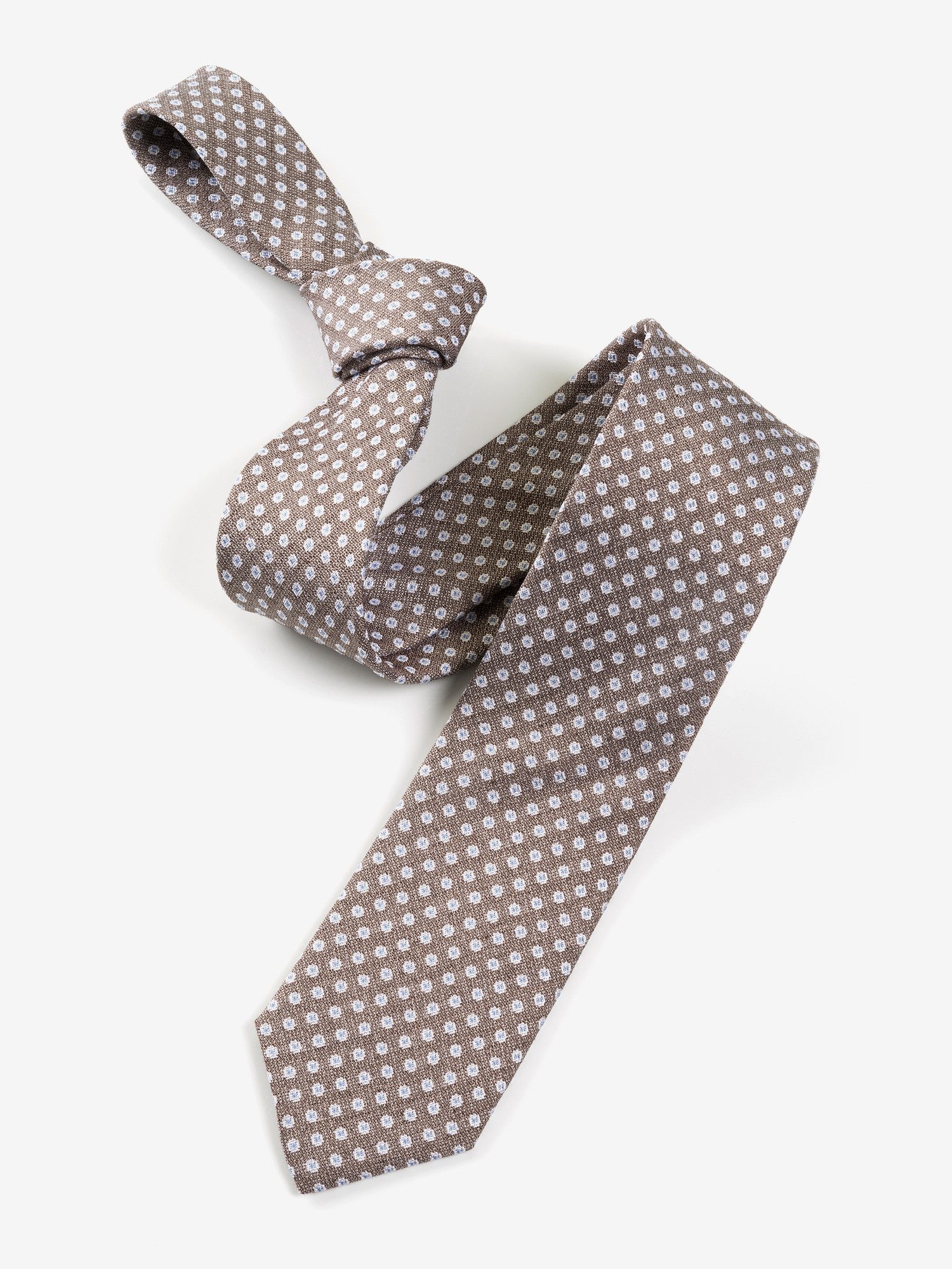 MONTI Krawatte (1-St) aus reiner Seide, Punkte-Muster, 6,5 cm breit günstig online kaufen