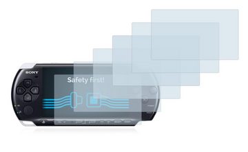 Savvies Schutzfolie für Sony PSP 3003, Displayschutzfolie, 6 Stück, Folie klar