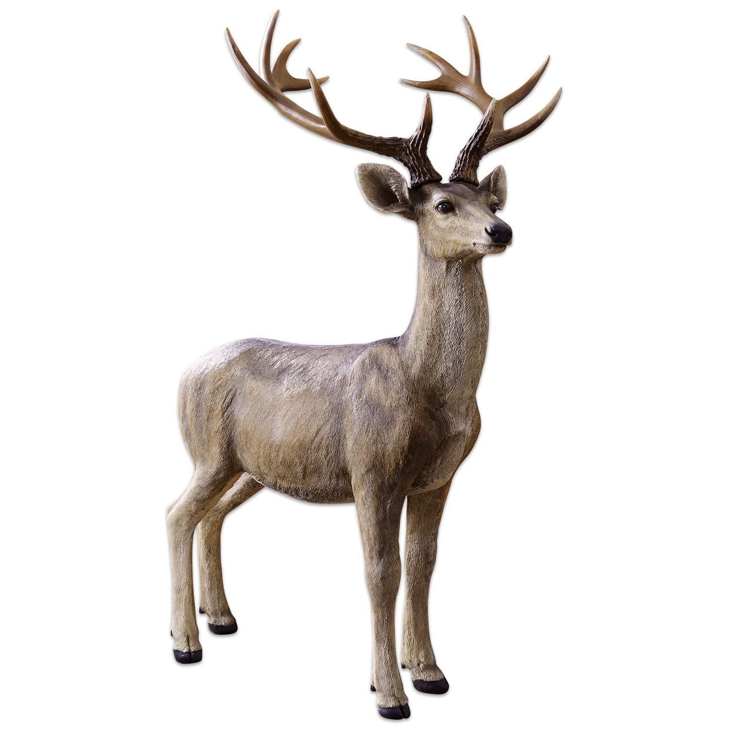 Mirabeau Weihnachtsfigur Hirsch Storm antikbraun (kein Set, kein Set)