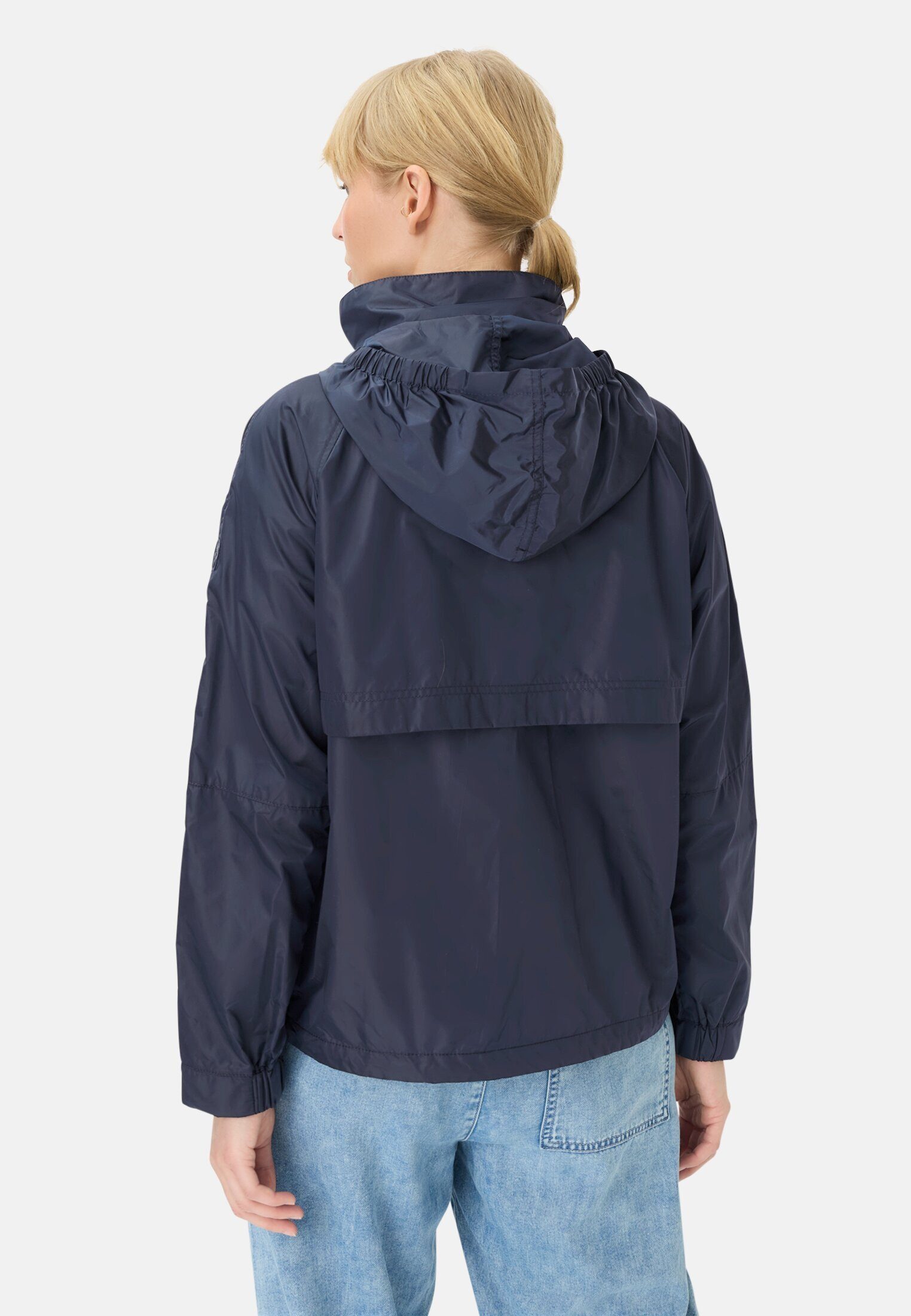camel active Blouson mit 2-Wege-Reißverschluss Langarm Stehkragen Reflektie günstig online kaufen