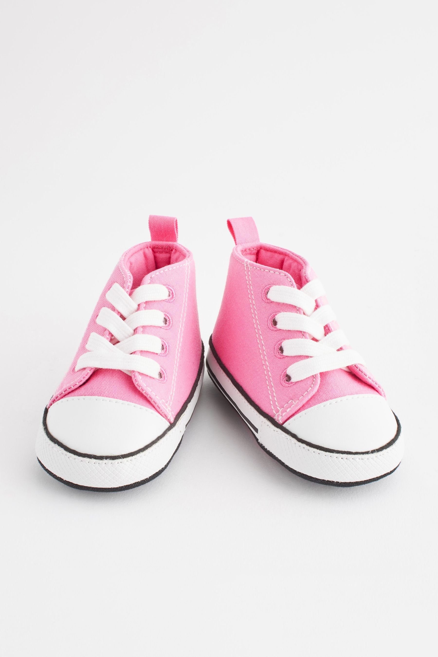 Next Baby Hi-Top-Sneaker Sneaker (1-tlg) Pink Hot Canvas