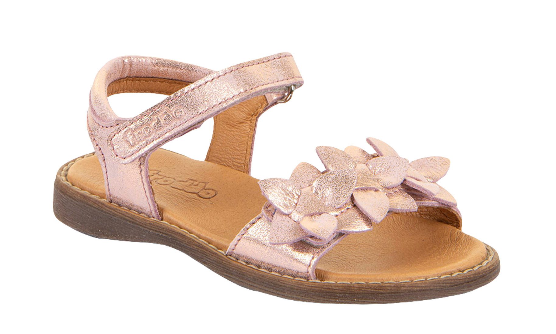 Froddo Sandalen Mädchen Lorine Flowers Leder Sandalette