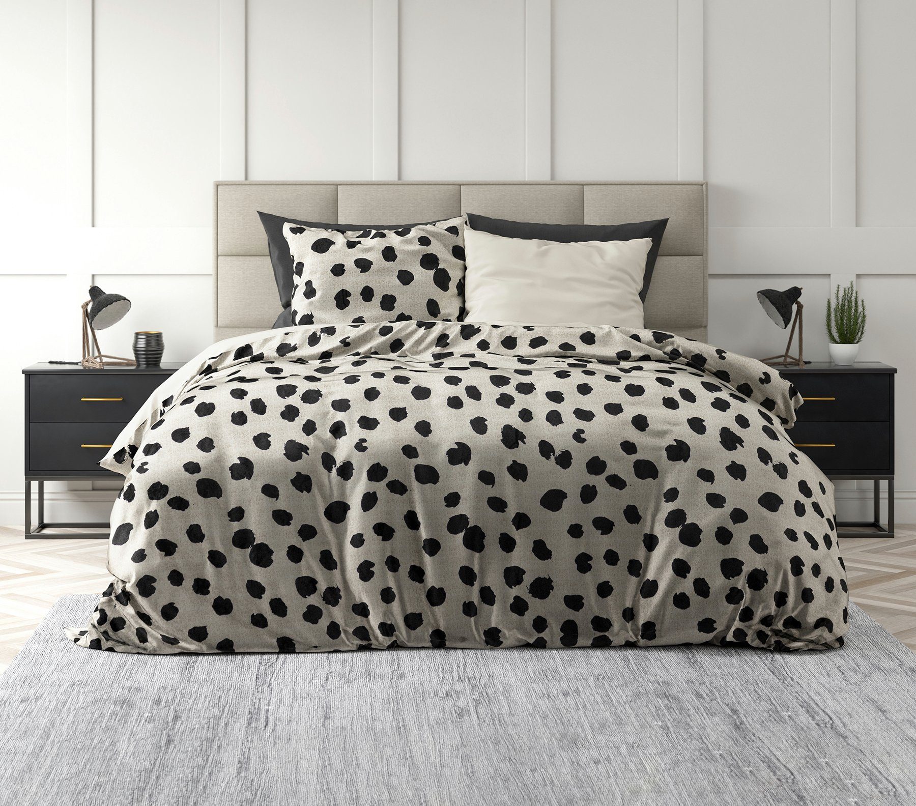 Sitheim-Europe Bettwäsche Stip Samt Bettwäsche-Set Bettbezug & Kissenbezüge günstig online kaufen