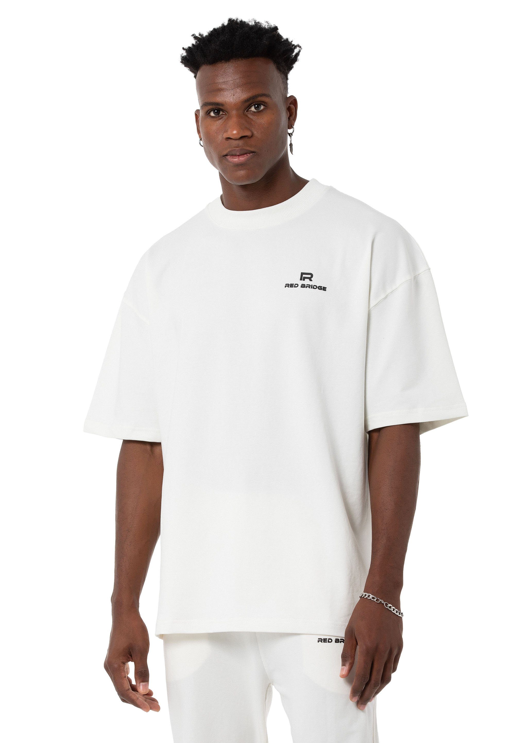 RedBridge Jogginganzug - Oversized-Sweatset - Zweiteiler mit T-Shirt & Hose (Set, 2-tlg)