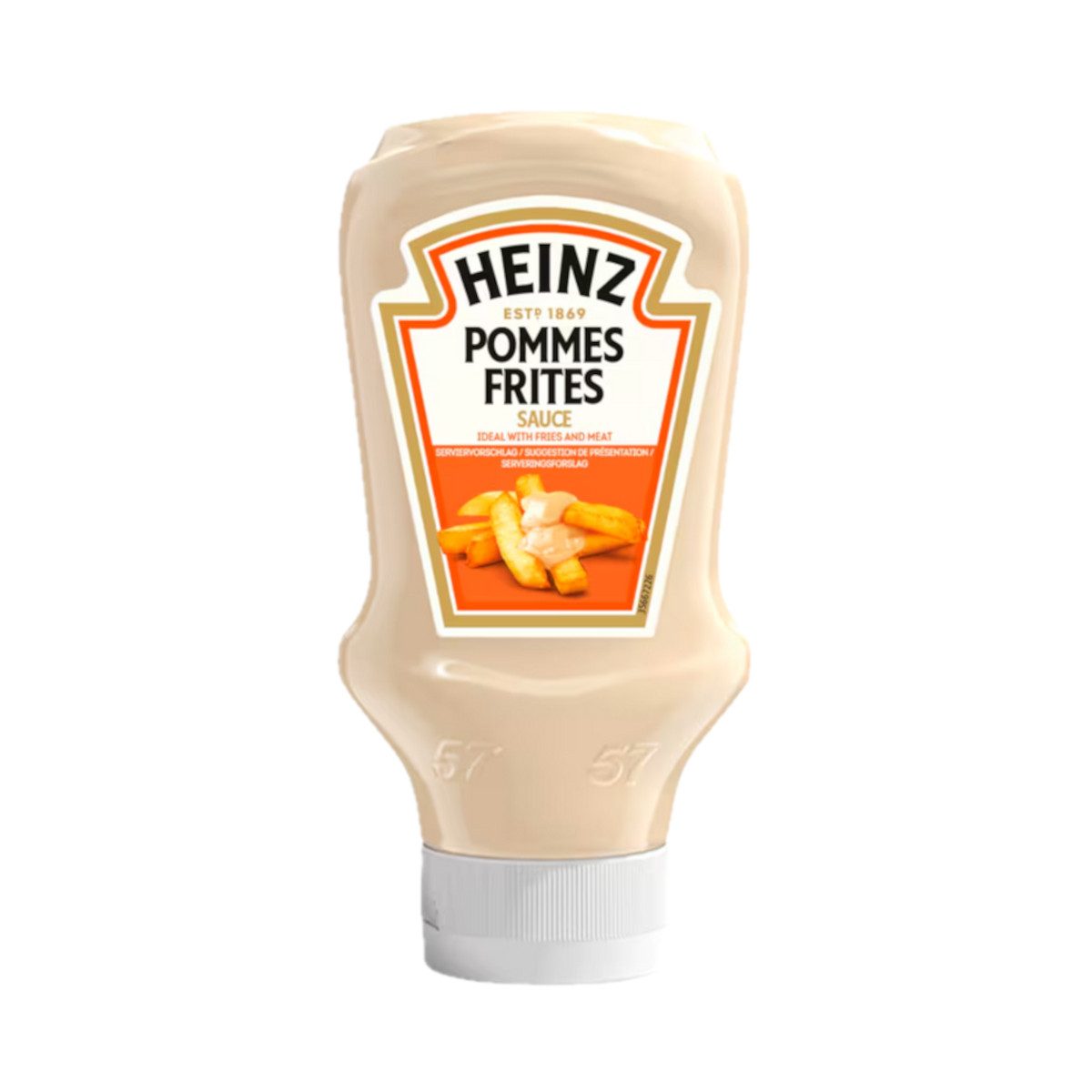 Heinz Saucen, Heinz Pommes Frites Sauce Dutch Style cremig leicht gewürzt 400ml