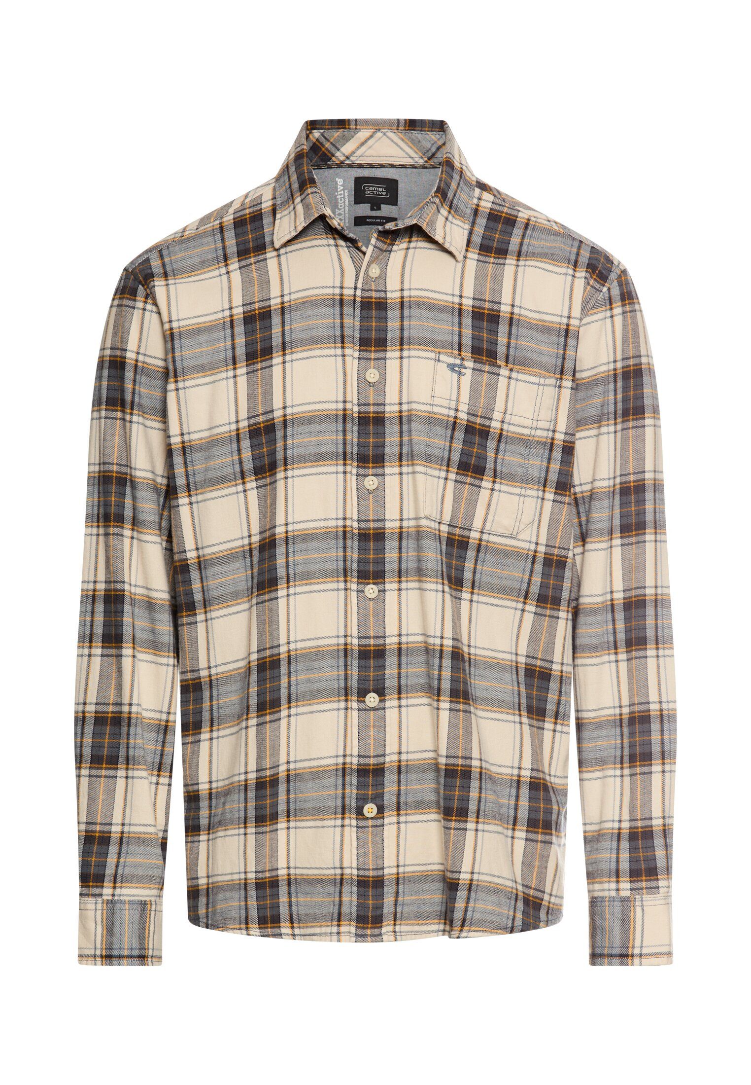 camel active Karohemd Longsleeve Shirt günstig online kaufen