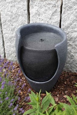 Kiom Gartenbrunnen Dekobrunnen FoBalde Led 48 x 36 cm, 36 cm Breite