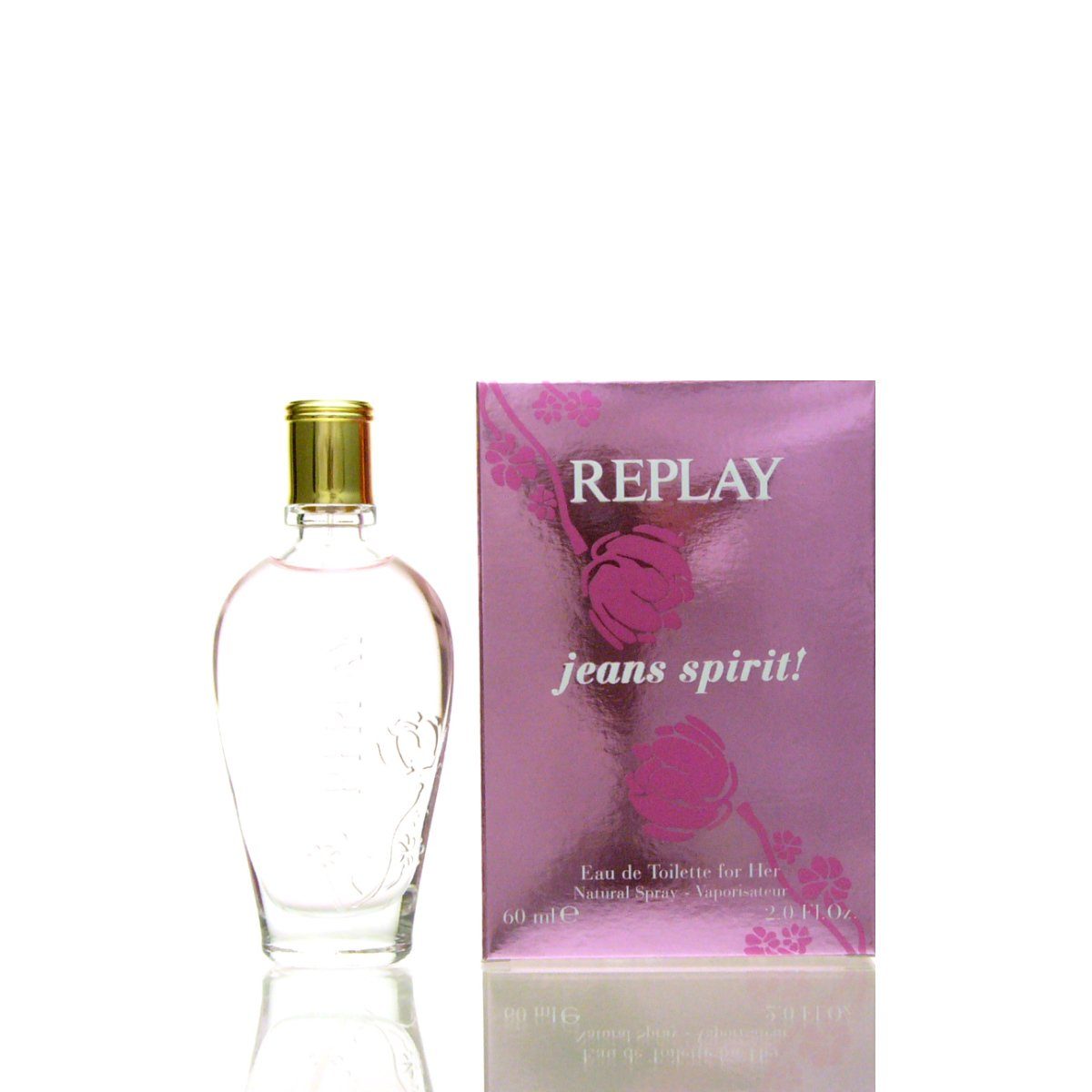 Replay Eau de Toilette »Replay Jeans Spirit! for Her Eau de Toilette 60