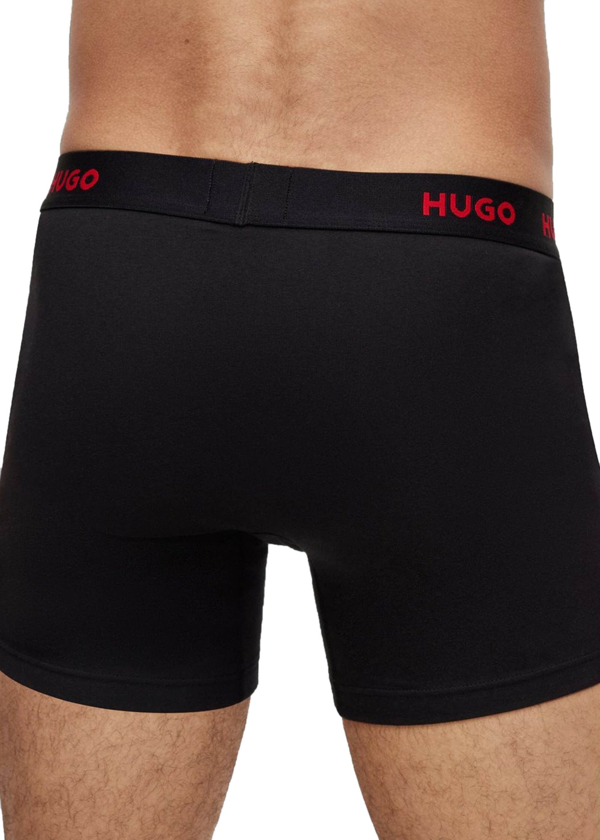 HUGO Boxer Herren Boxershorts, 3er - Boxer Pack Dunkelblau Briefs