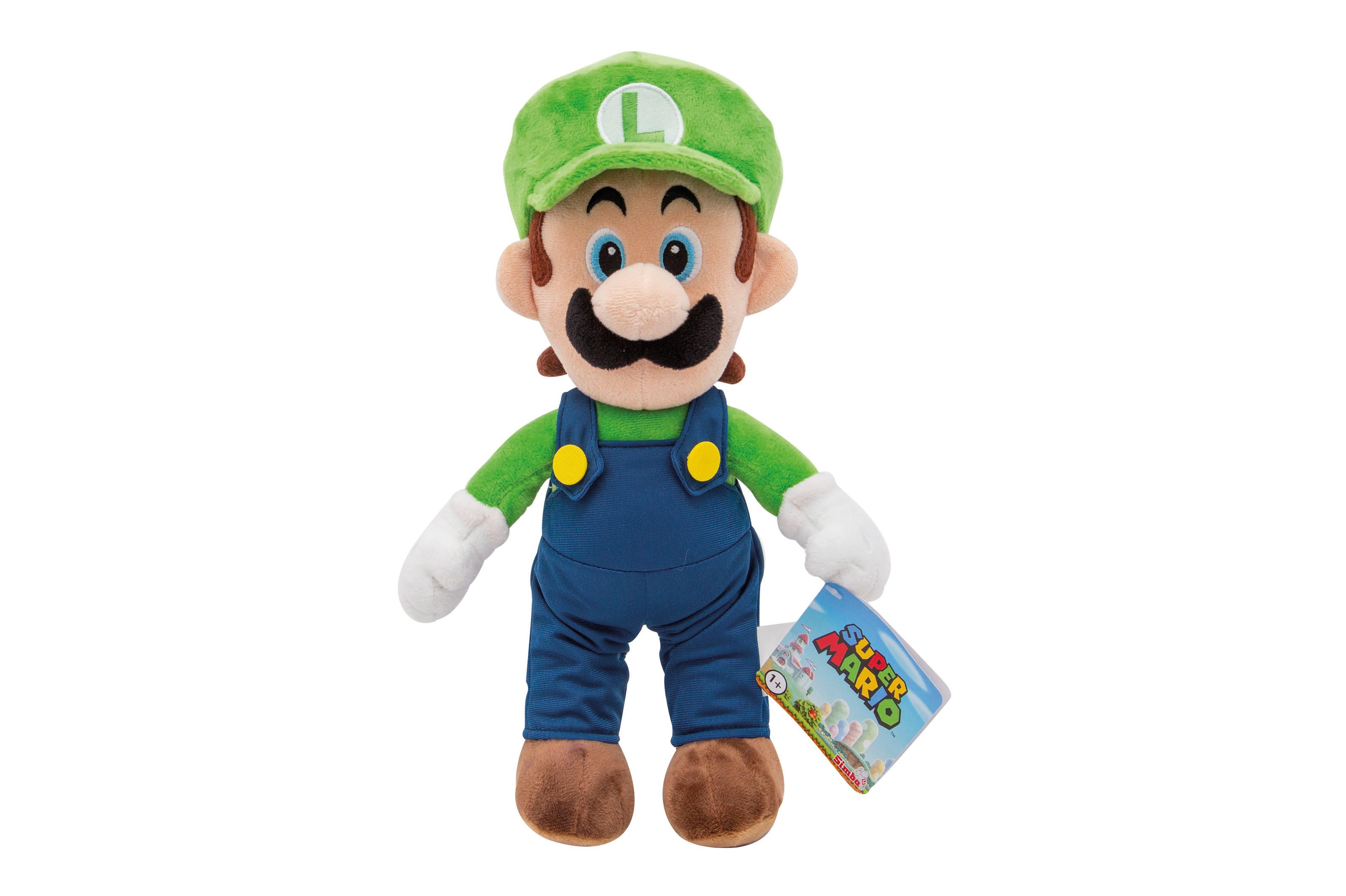 Kuscheltier Super Mario - Luigi - Plüsch 30 cm (NEU & OVP)