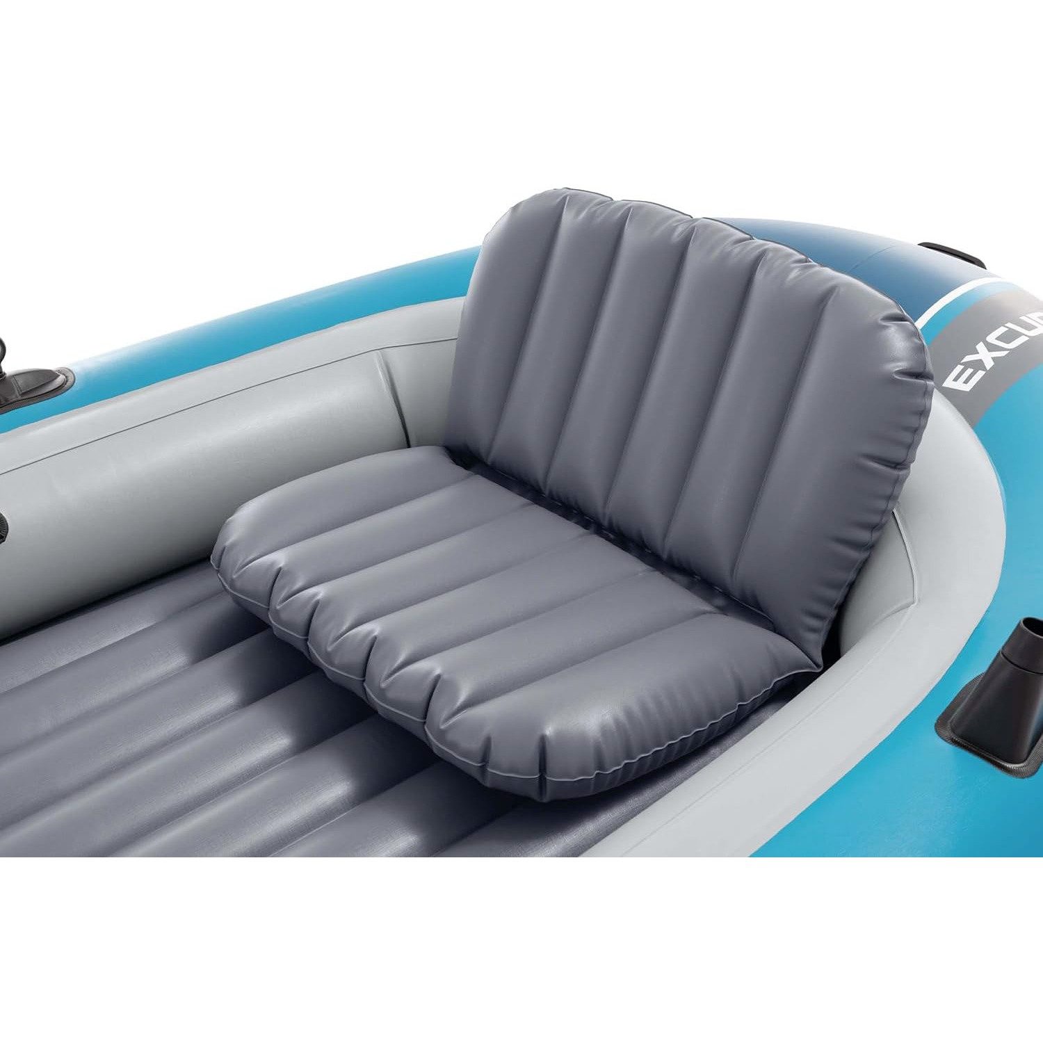 Intex Schlauchboot Excursion 4 Set + Außenbordmotor + Befestigung