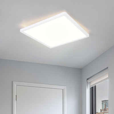 etc-shop LED Deckenleuchte, LED-Leuchtmittel fest verbaut, Warmweiß, Badezimmer Lampe LED Deckenleuchte Deckenlampe IP44