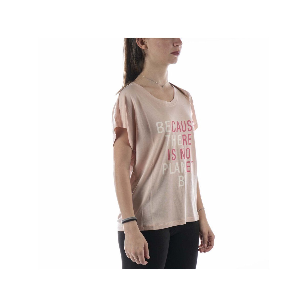 (rosa) T-Shirt ECOALF (1-tlg) kombi Silverpink