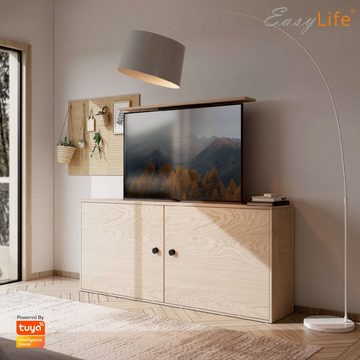 easylife TV Lift/ Bodenständer elektrisch, Smart Home Steuerung & Fernbedienung TV-Ständer