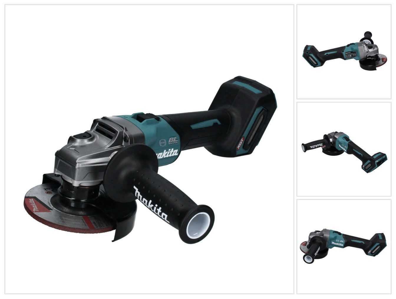 Makita Akku-Winkelschleifer GA 005 GZ Akku Winkelschleifer 40 V max. 125 mm Brushless XGT Solo -