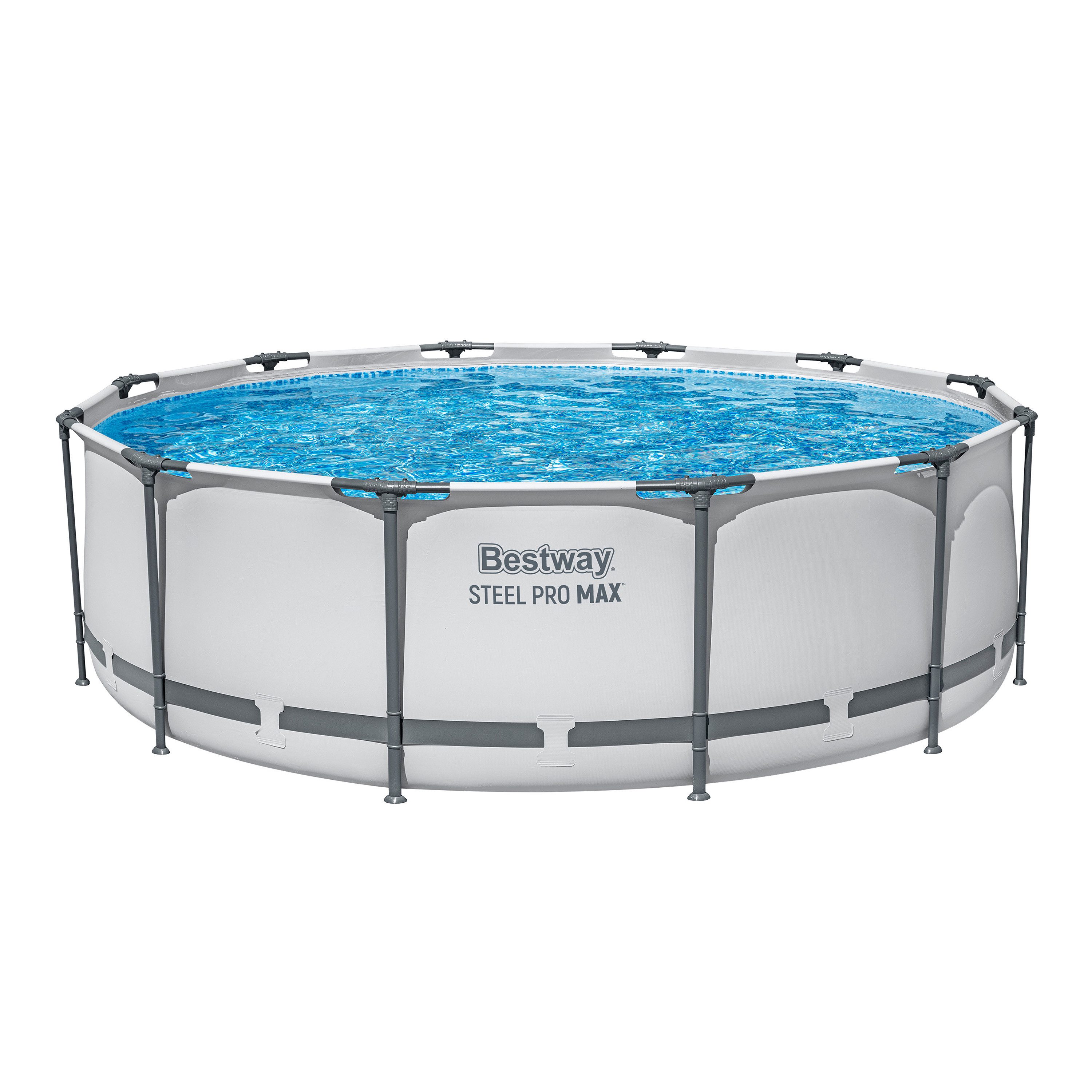 Bestway Framepool Steel Pro MAX (Packung, ohne Zubehör), Ø 366 x 100 cm