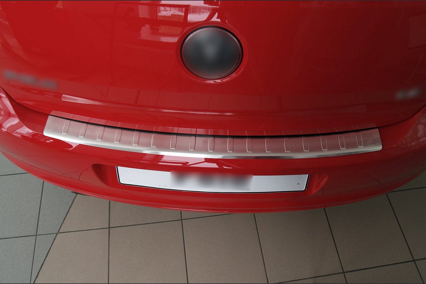Thumbnail - tuning-art Ladekantenschutz L106 Edelstahl passgenau für VW Polo 5 6C Cross 2014-2017