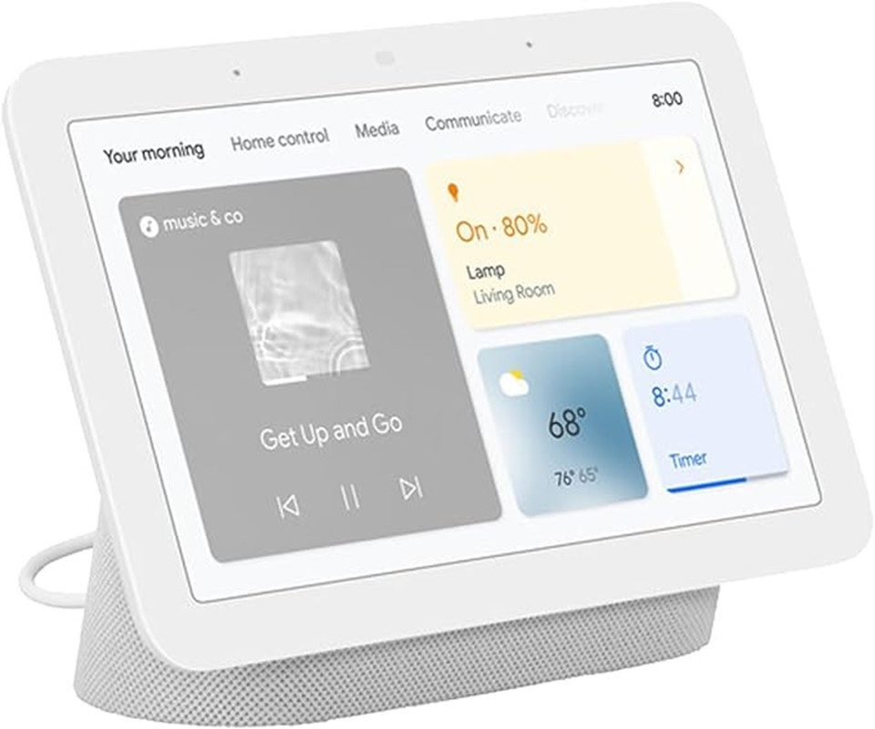 Google Nest Hub 2. Gen – KI-Assistent, Smart-Home-Steuerung, Multiroom-Audio Smart-Home-Zubehör