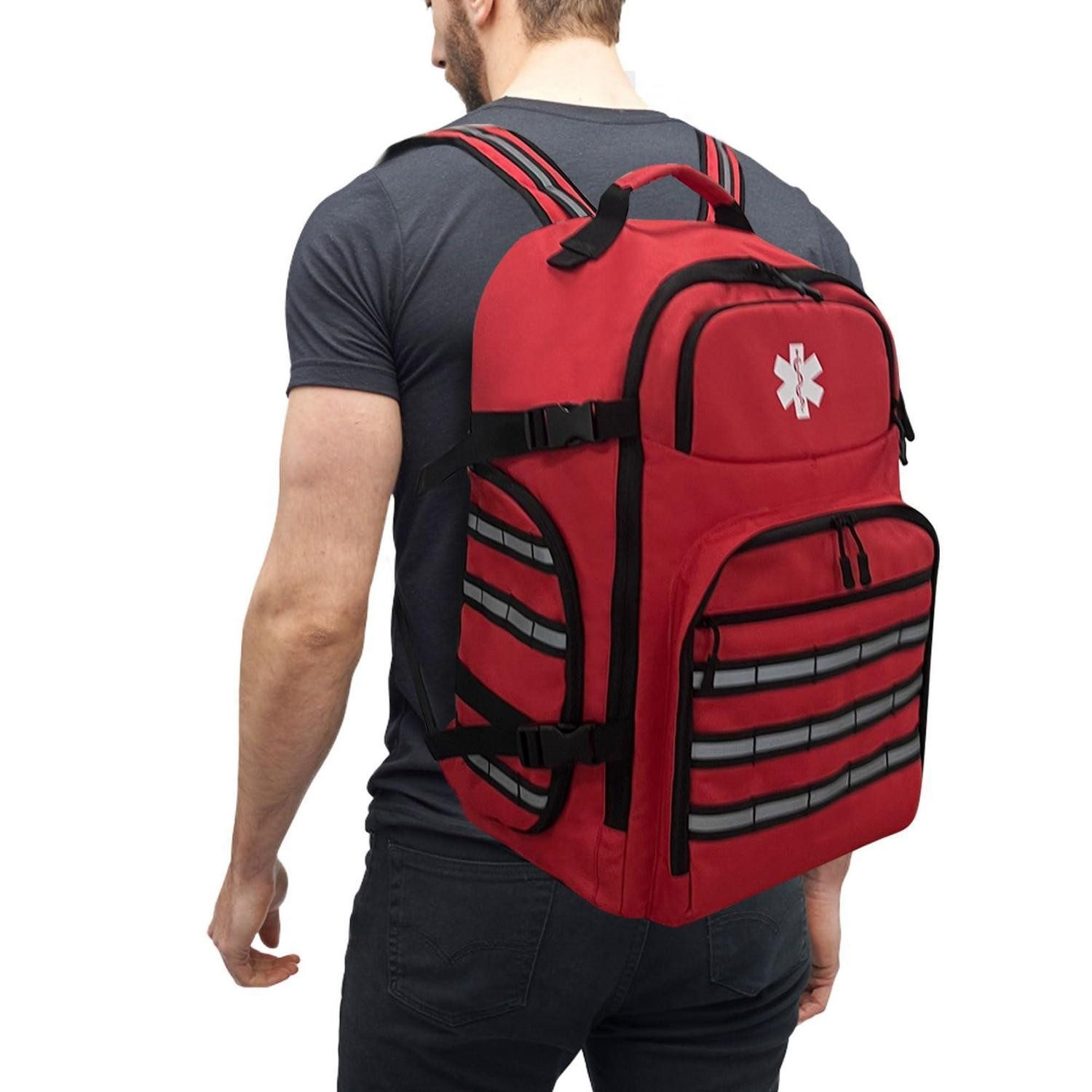 LuxusKollektion Erste-Hilfe-Set Notfallrucksack Rot Groß