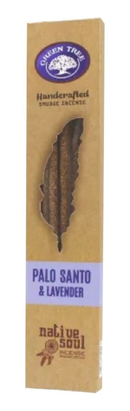 Green Tree Räucherstäbchen Green Tree Native Soul Smudge Incense "Palo Santo & Lavender" 15gr.