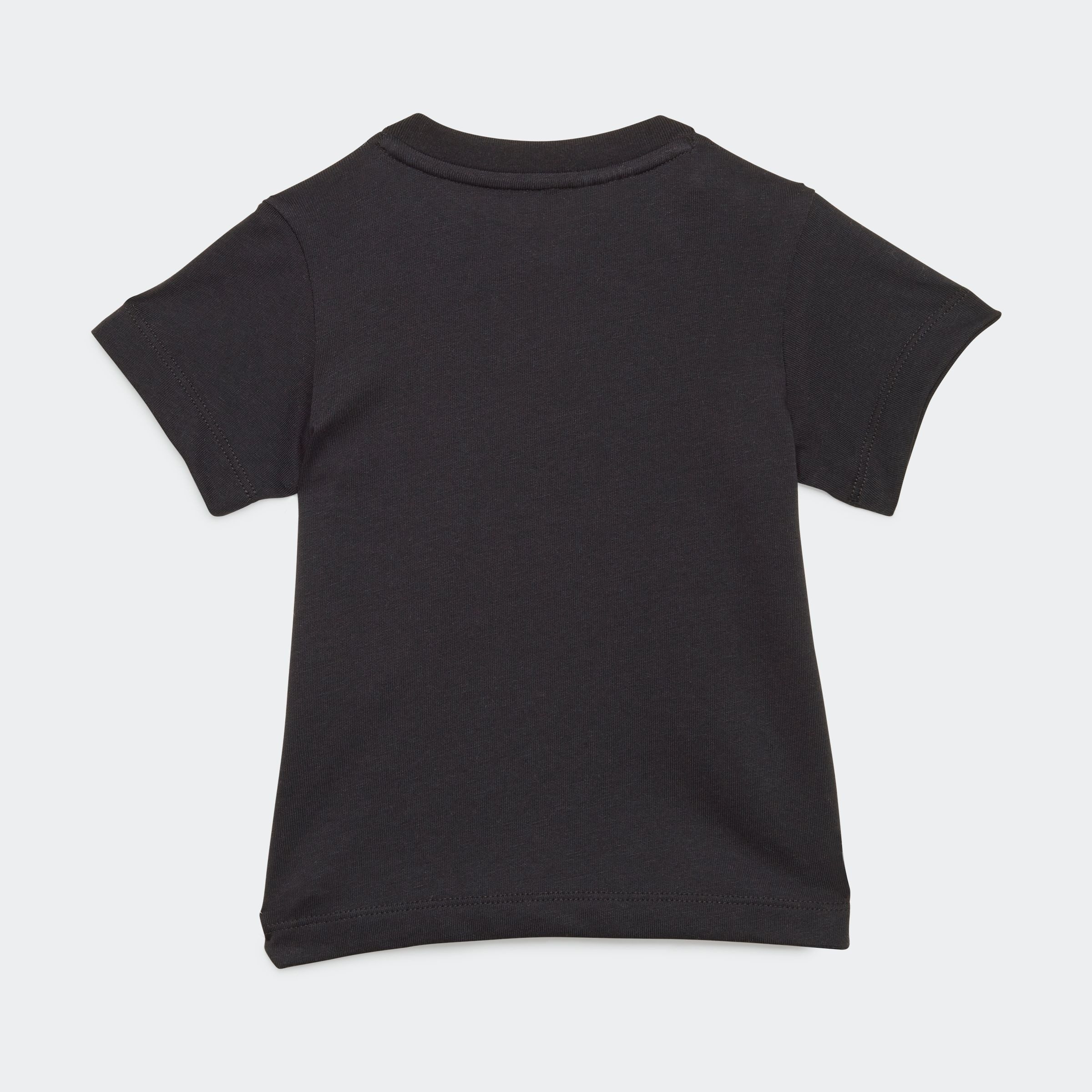adidas Originals T-Shirt TREFOIL TEE für Babys, sportlicher Schnitt, mit kurzen Ärmeln, mit Knopfleiste