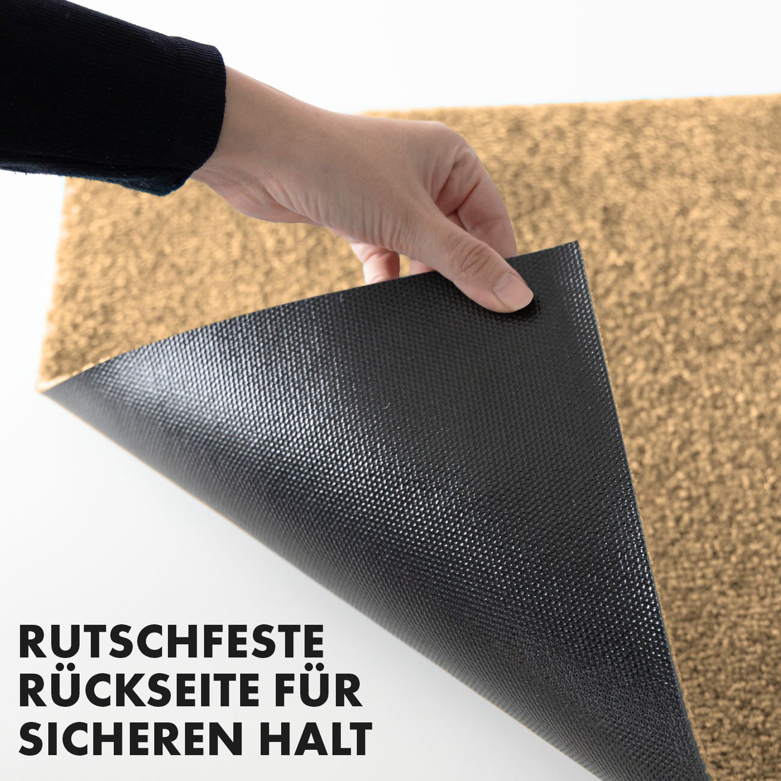 Floordirekt Fußmatte Domenico, Stilvolle und praktische Schmutzfangmatte, Rechteckig, Erhältlich in zahlreichen attraktiven Farben – Bild 5 von 5