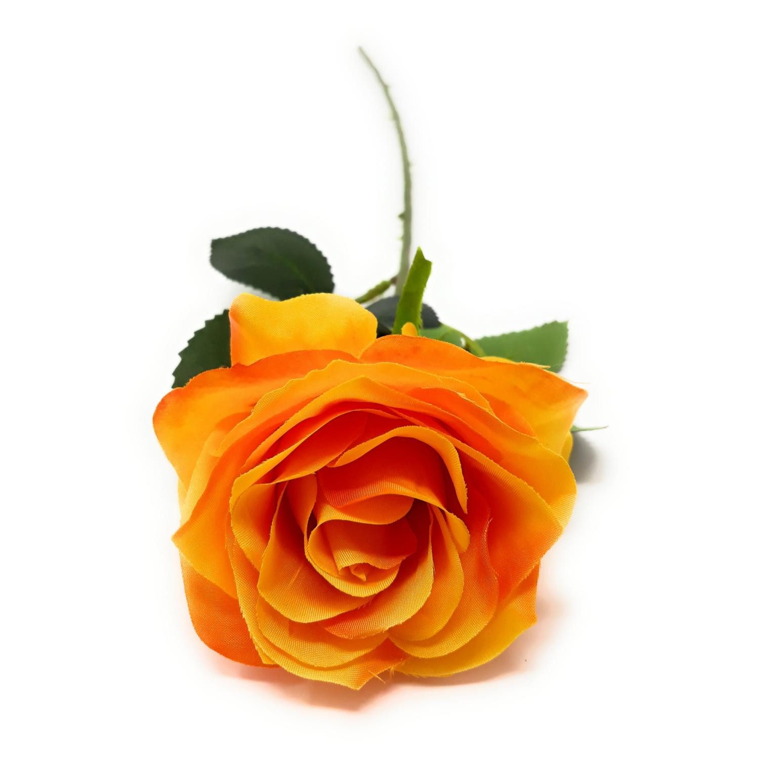Kunstblume Gelb, Durchmesser 7 cm, Emerald, günstig online kaufen