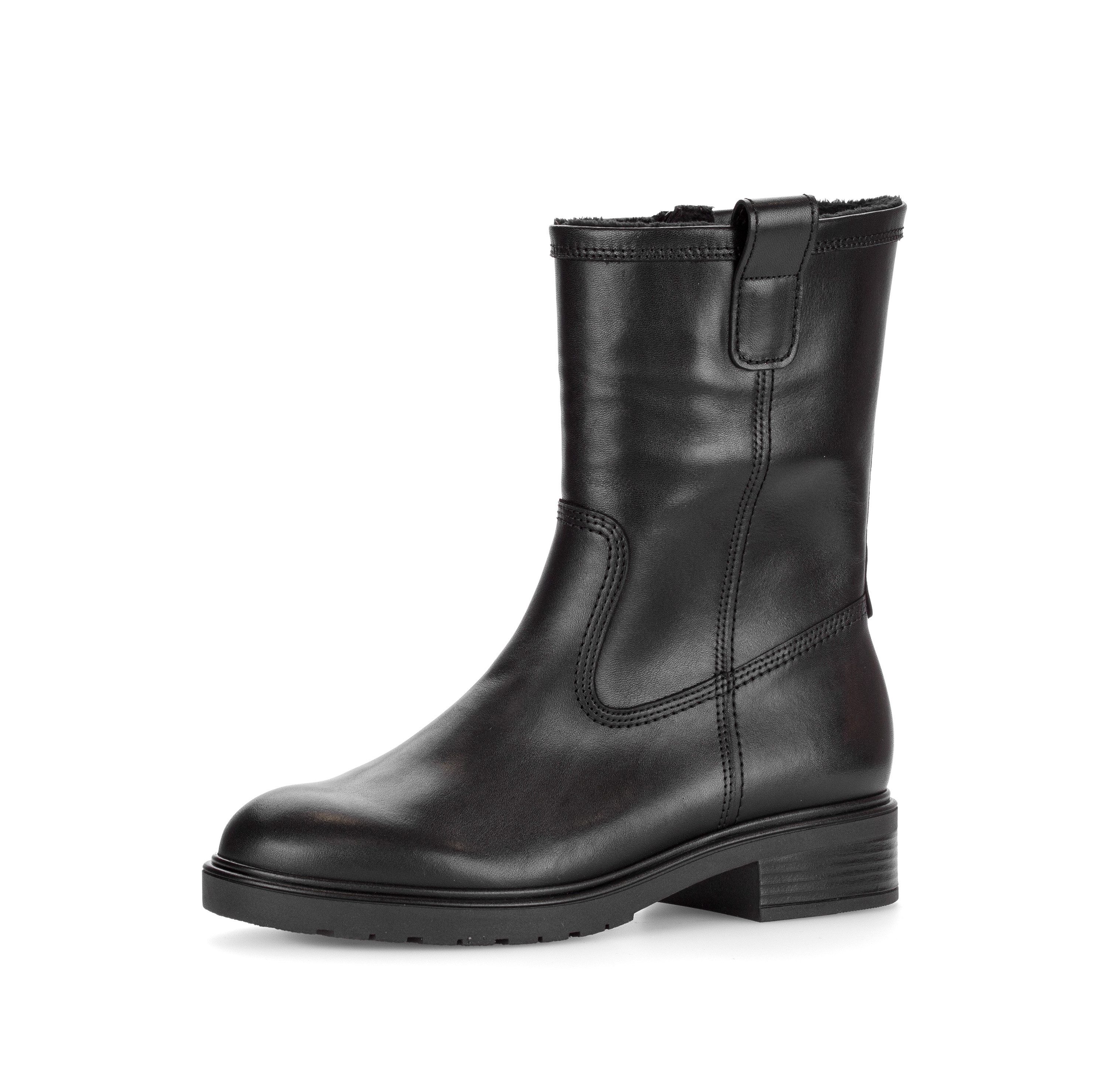Gabor Stiefelette Blockabsatz, Kurzstiefel in Komfortweite H (sehr weit)