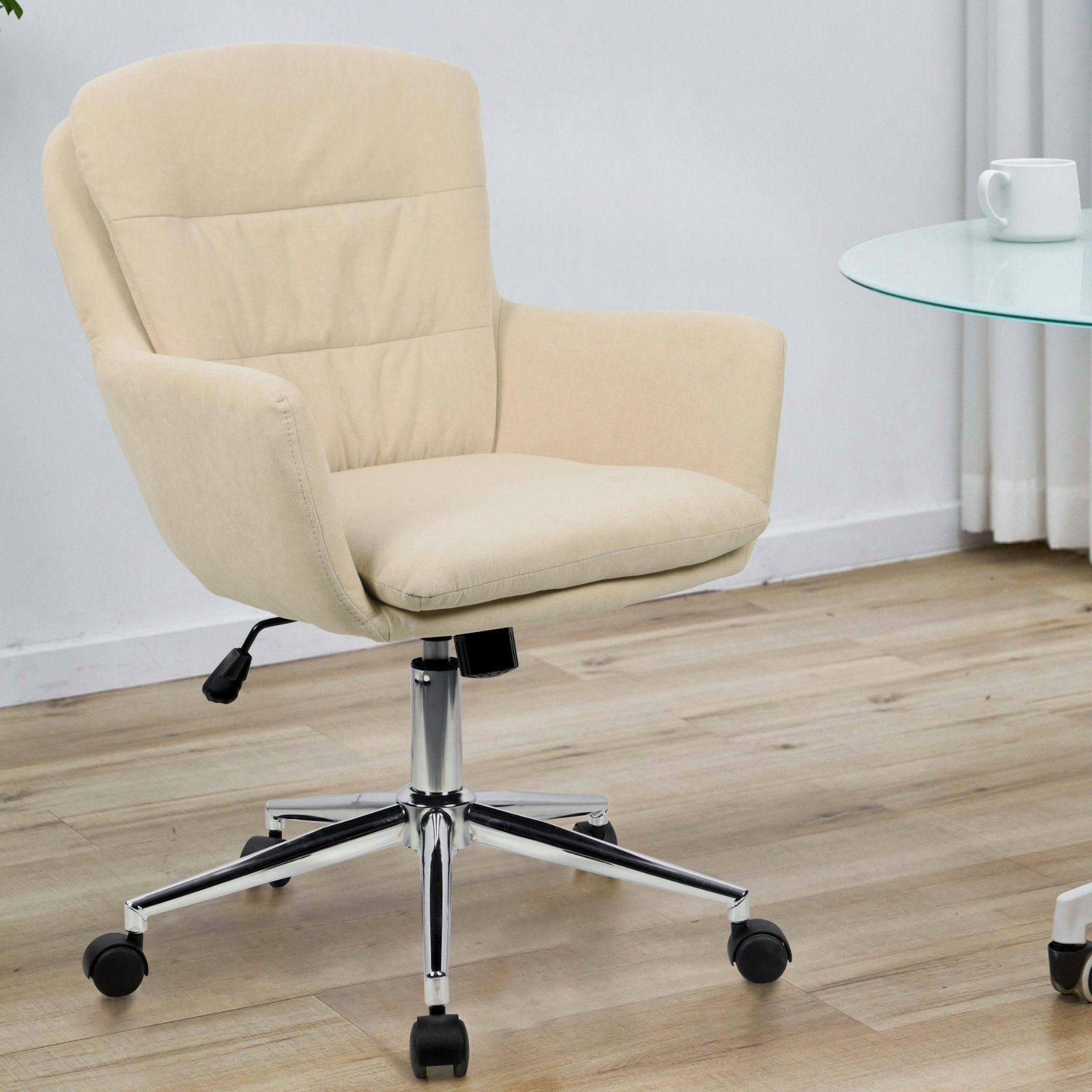 SVITA Schreibtischstuhl MARTE, höhenverstellbar, Bürostuhl, Drehstuhl mit R günstig online kaufen