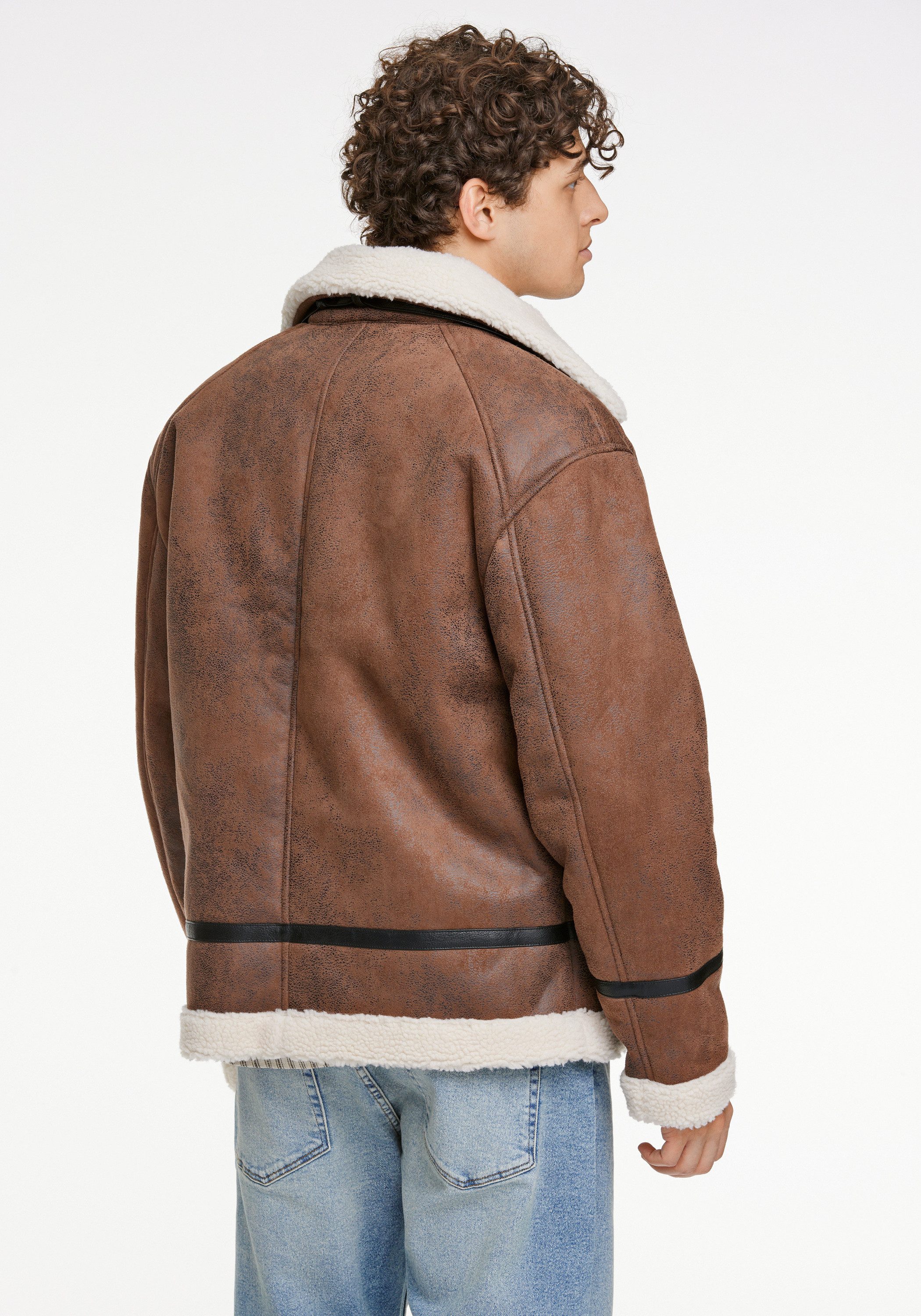 LINDBERGH Fellimitatjacke Lindbergh Casual Jacke günstig online kaufen
