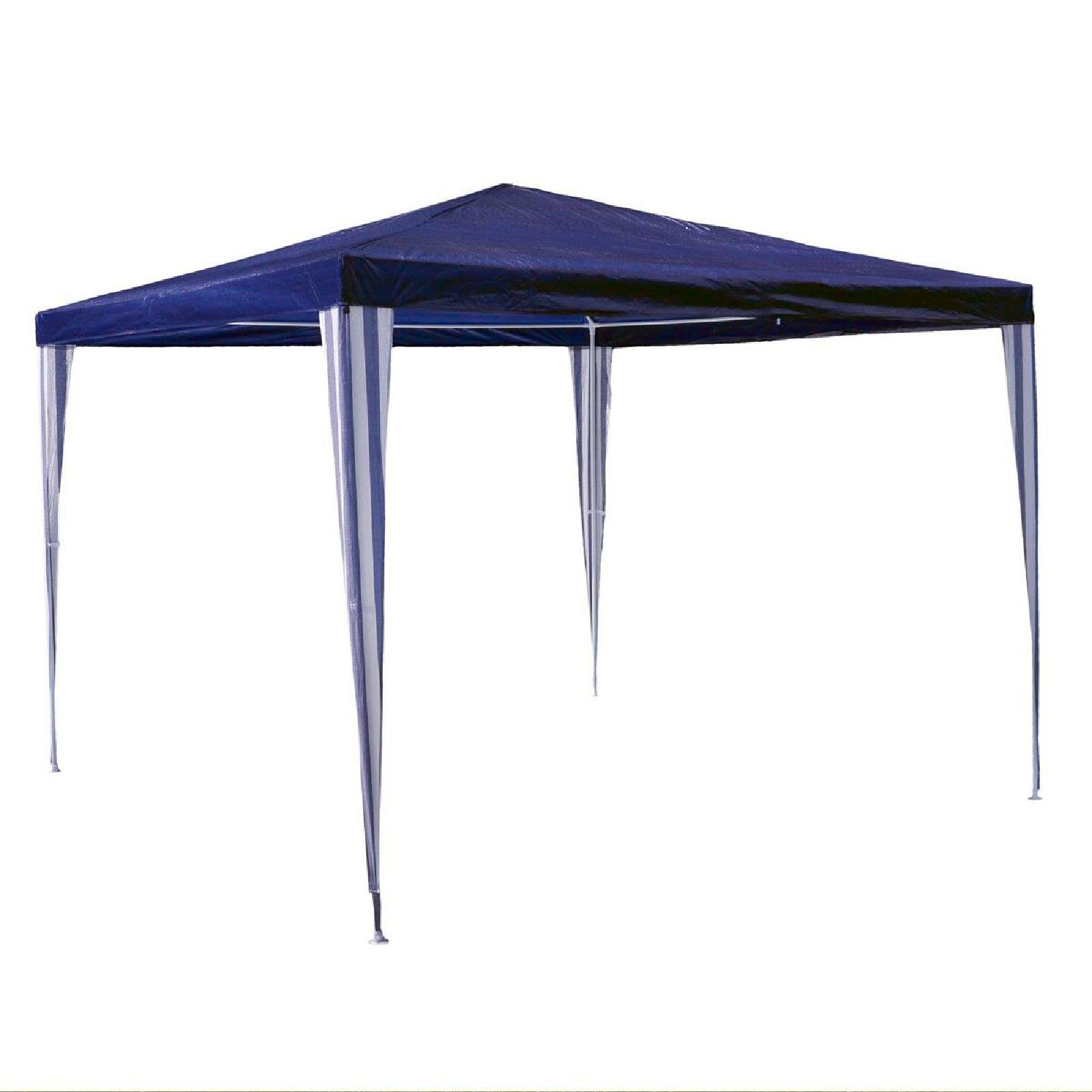 Faltpavillon Pavillon 3x3 m Blau