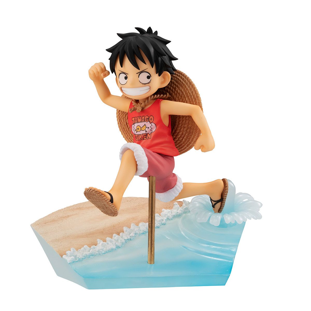 MegaHouse Actionfigur One Piece G.E.M. Serie Monkey D. Luffy Run! Run! Run! 12 cm PVC Statue